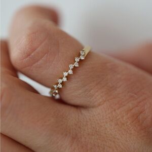 Gold Diamond Accent Ring